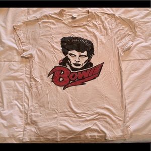 Distressed Bowie t shirt